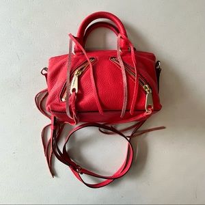 Rebecca Minkoff Red Leather Crossbody